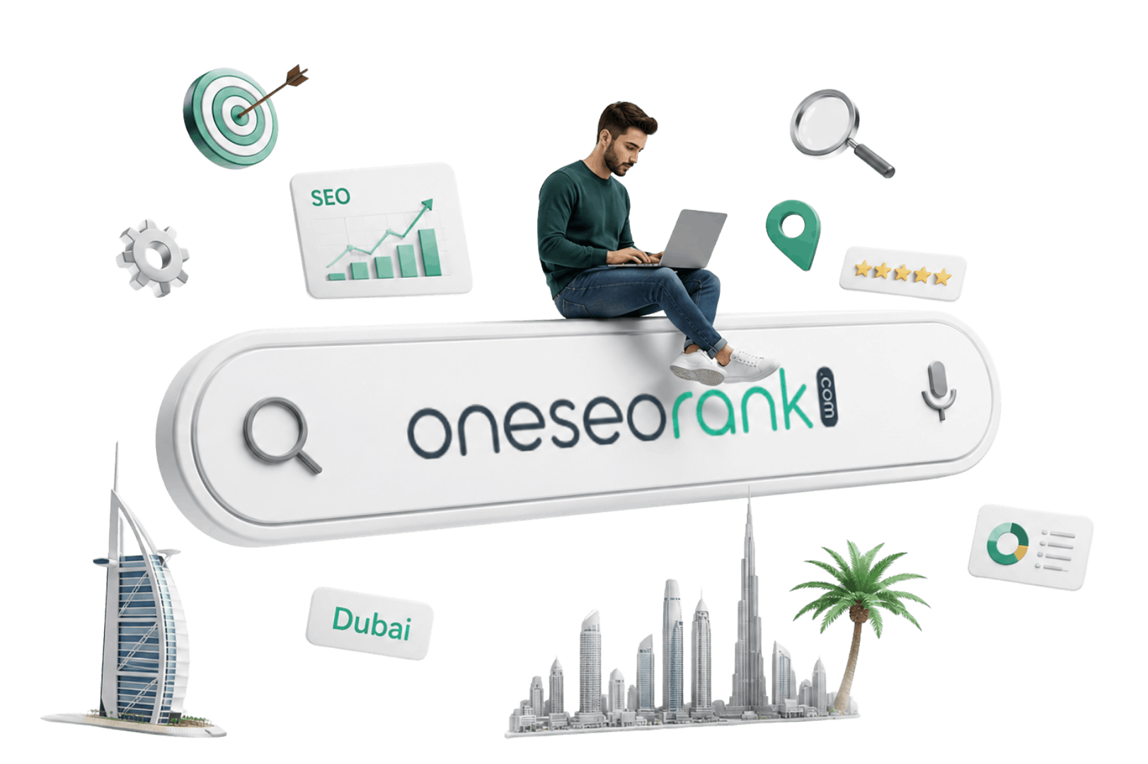 OneSEORank offers expert AI SEO services in Dubai. Dominate Google, AI search & voice results. Affordable monthly plans from AED 349.
